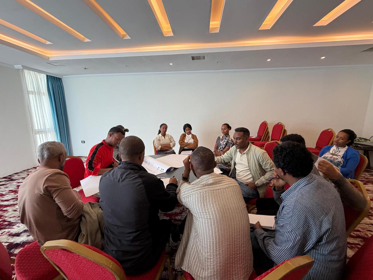 TILET data collectors training for the multisectoral immunization evaluation in Ethiopia